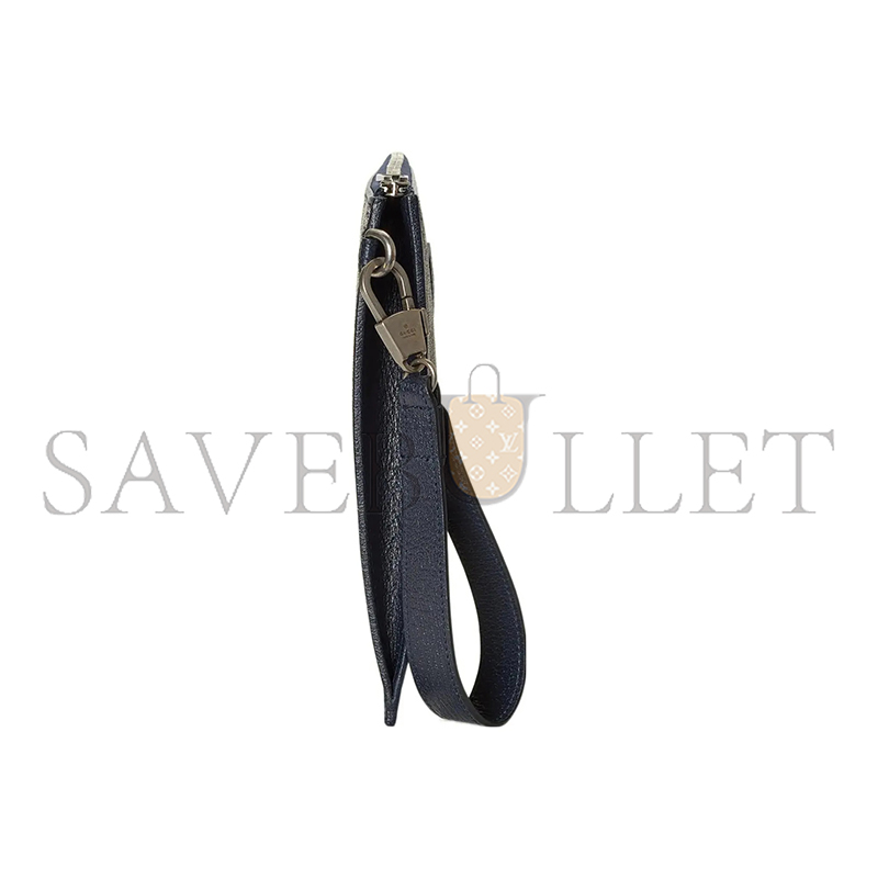 GUCCI GG DENIM POUCH 672953 (30.5*21*1.5cm)